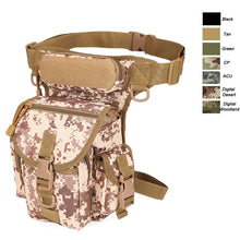 Load image into Gallery viewer, Tactical Waist Bag with Leg Strap