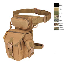 Load image into Gallery viewer, Tactical Waist Bag with Leg Strap
