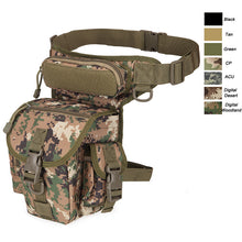 Load image into Gallery viewer, Tactical Waist Bag with Leg Strap