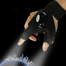 Load image into Gallery viewer, Fingerless Led Flashlight Gloves