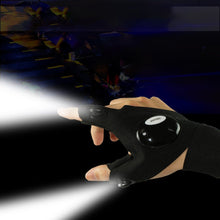 Load image into Gallery viewer, Fingerless Led Flashlight Gloves