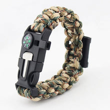 Load image into Gallery viewer, Survival Bracelet With Built In Knife