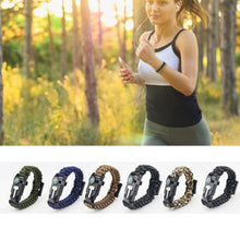 Load image into Gallery viewer, Survival Bracelet With Built In Knife