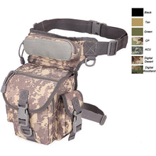 Load image into Gallery viewer, Tactical Waist Bag with Leg Strap