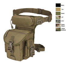 Load image into Gallery viewer, Tactical Waist Bag with Leg Strap