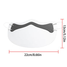 Load image into Gallery viewer, Clear Face Mask Visor