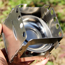 Load image into Gallery viewer, Foldable Stainless Steel Wood Stove with Bag