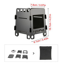 Load image into Gallery viewer, Foldable Stainless Steel Wood Stove with Bag