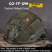 Load image into Gallery viewer, Military Tactical Helmet Cover