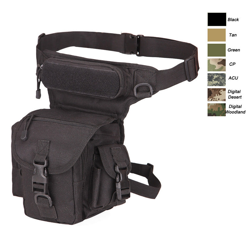 Tactical Waist Bag with Leg Strap