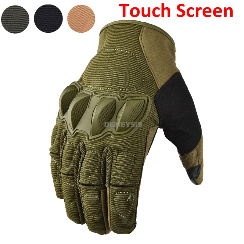 Tactical Gloves with Touchscreen Fingertips