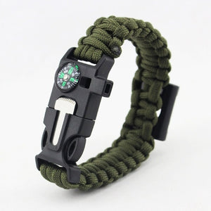 Survival Bracelet With Built In Knife