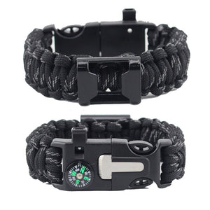 Survival Bracelet With Built In Knife